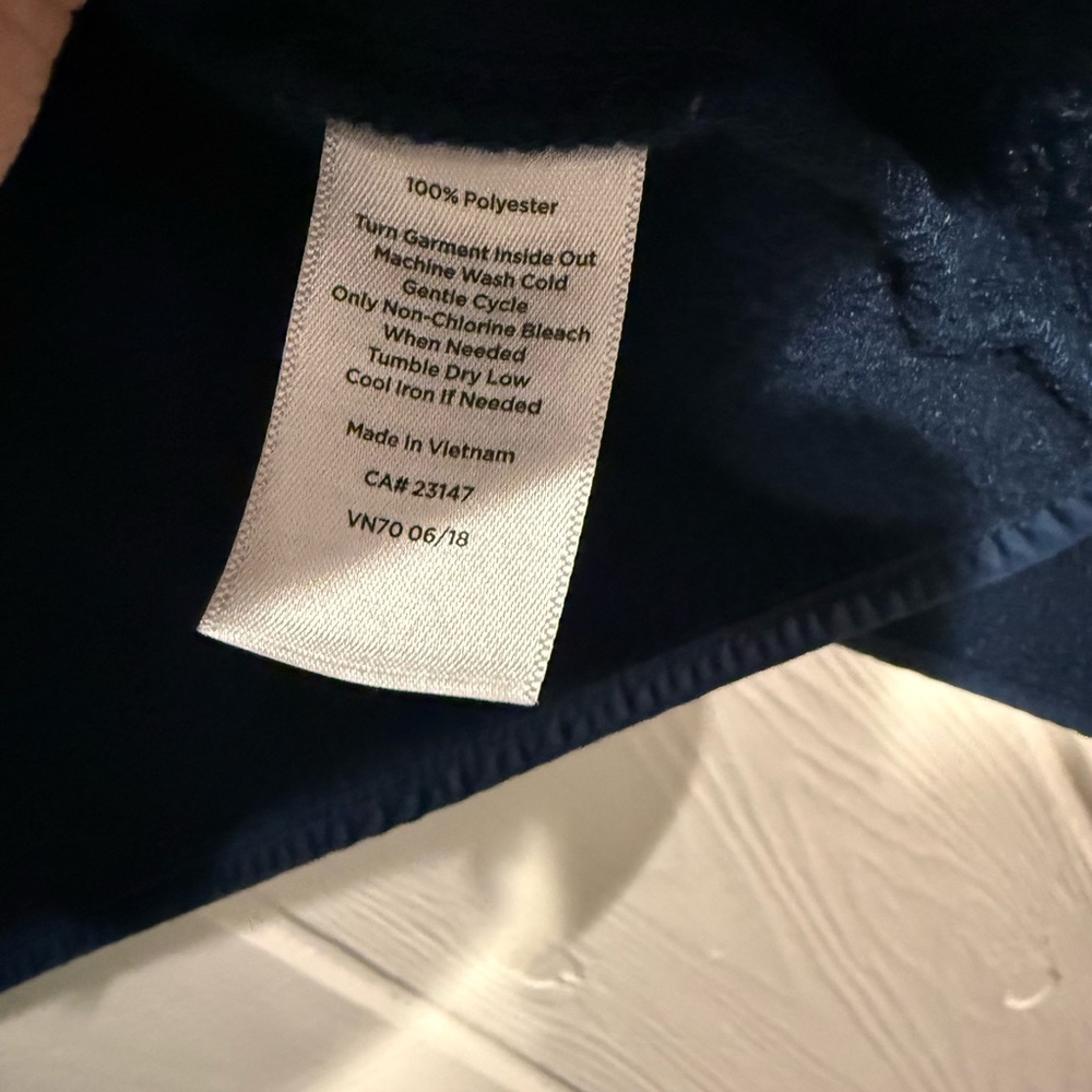 **Not for Sale**Talbots Multicolor Geometric Fleece Jacket - Picture 4 of 6